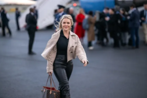 Karoline Leavitt carrying a handbag by French fashion house Louis Vuitton, Photo Credit: karolineleavitt/Instagram