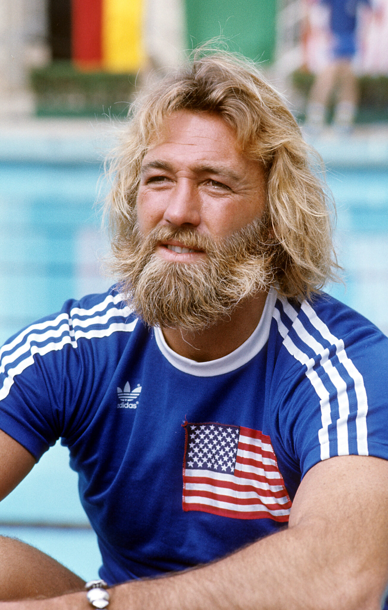 Actor Dan Haggerty poses for a portrait in circa 1950. (Photo by Michael Ochs Archives/Getty Images)
